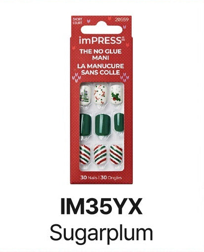 Kiss imPress Nails No Glue Mani Sugarplum