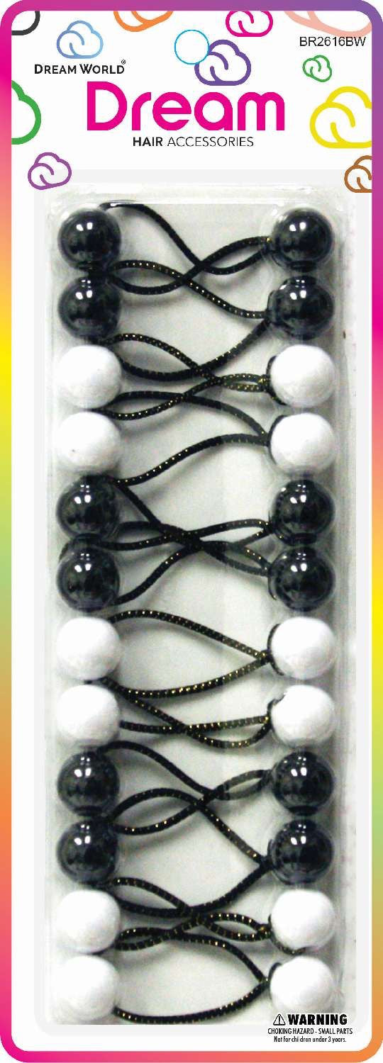 DREAM P/T 16MM 12PC BLACK AND WHITE