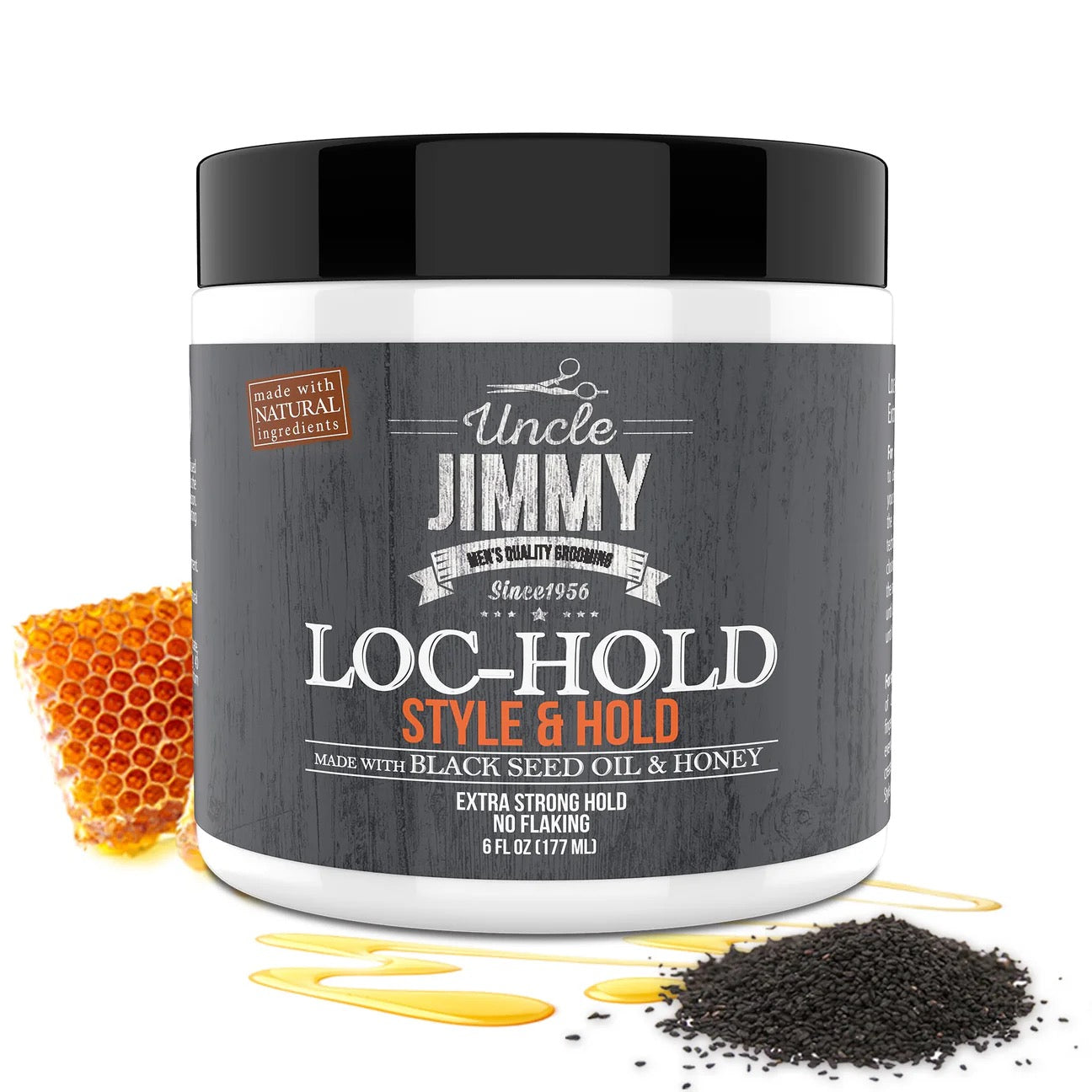 Uncle Jimmy Loc Hold Styling Pomade Hair Wax 6 oz