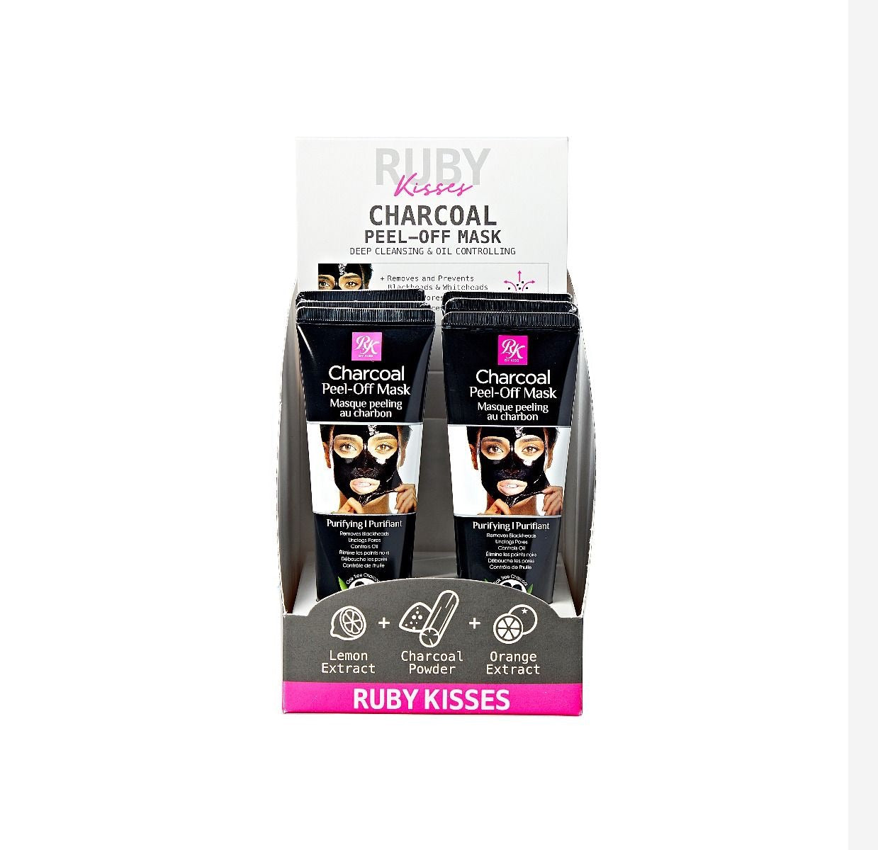 Ruby Kisses Charcoal Peel Off Mask