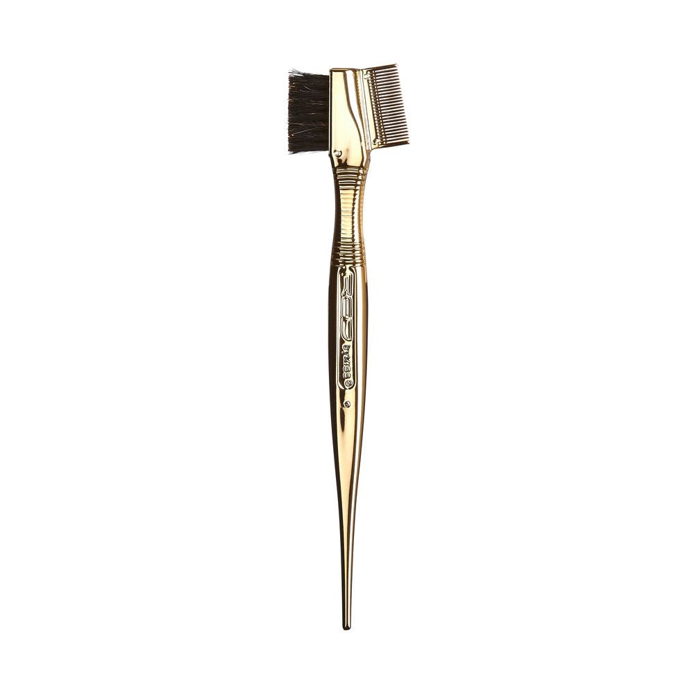 Red Edge Brush Chrome Gold Rat Tail HH06