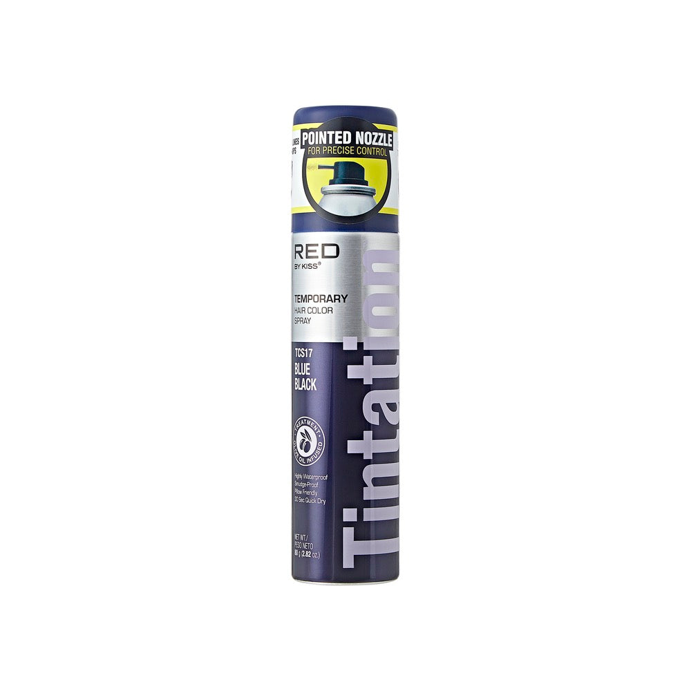 Tintation Hair Color Spray Blue Black 2.82 oz