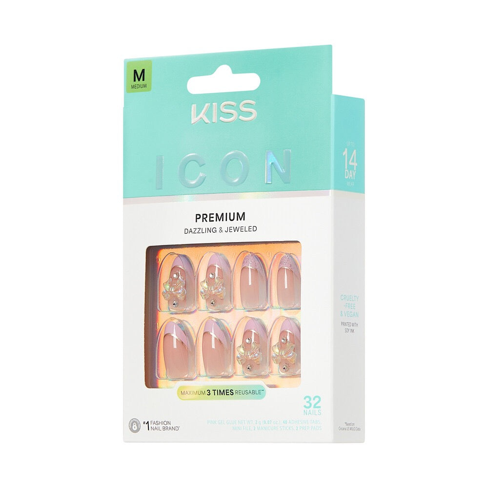 KISS Icon Premium Nail - Vibrant