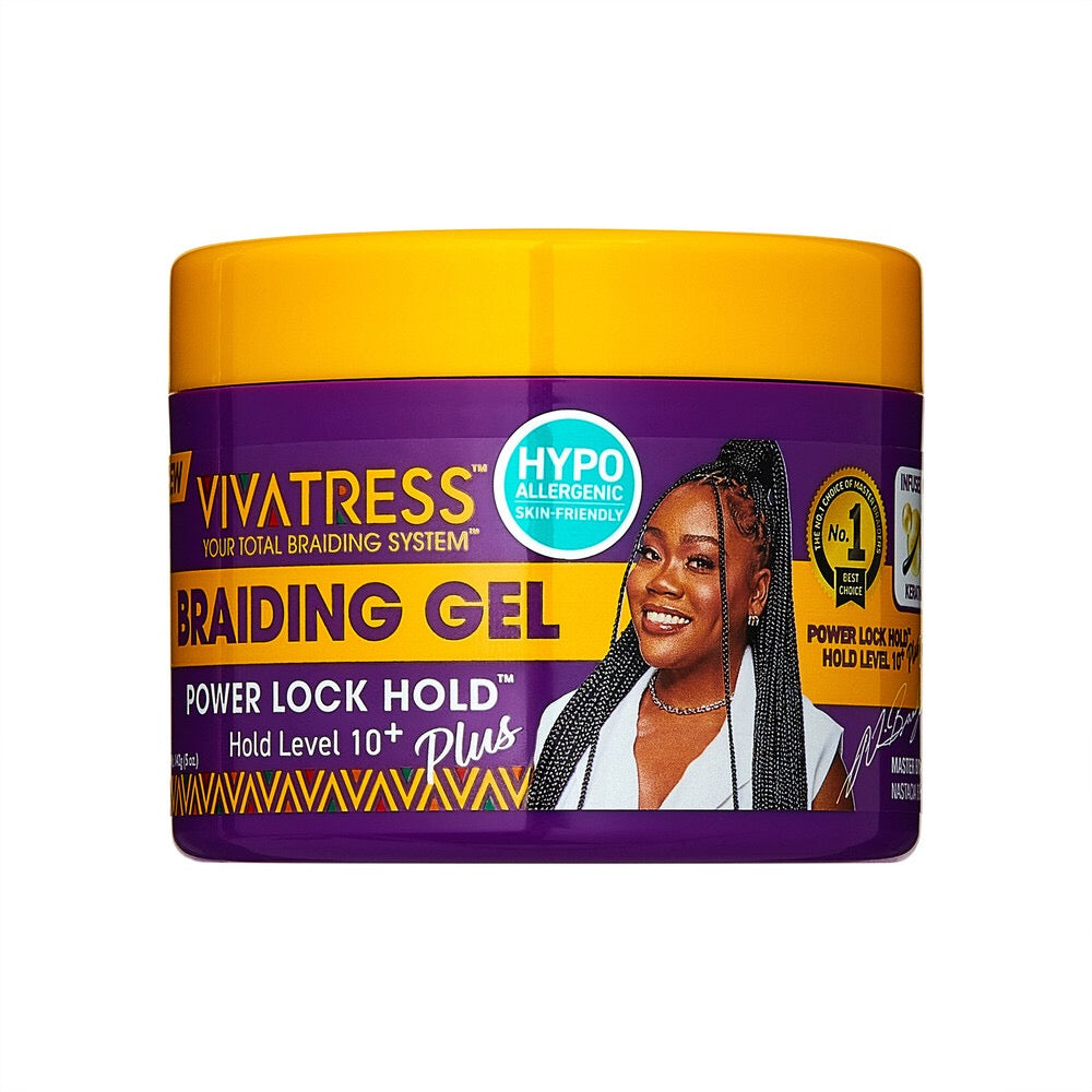 Vivatress Hold 10+ Braiding Gel 5oz