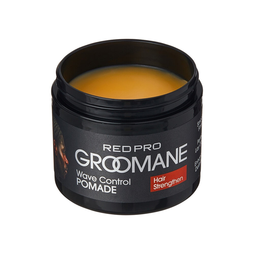 Groomane Wave Control Pomade - Rosemary Oil & Biotin 3oz