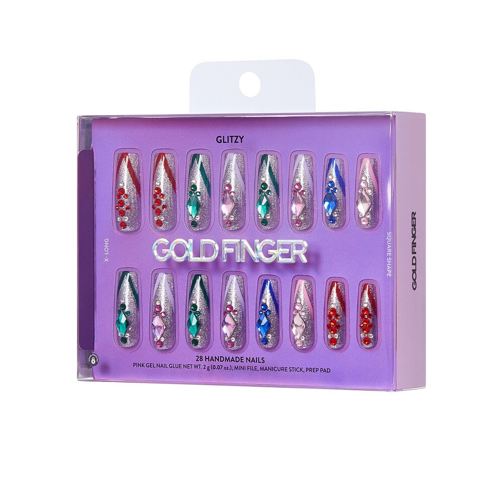 Gold Finger Handmade Nails - Precious