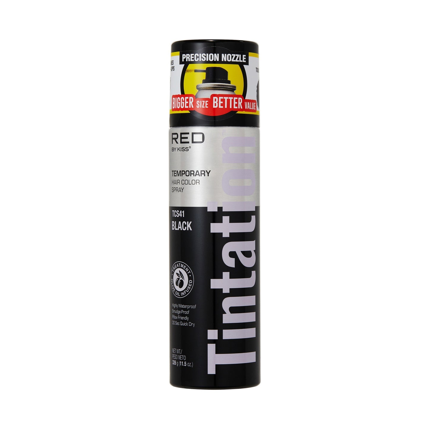 Tintation Hair Color Spray Black 11.5 oz