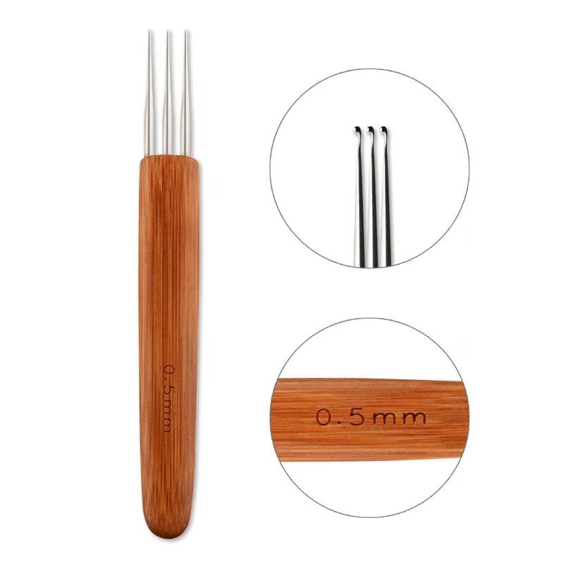 Triple Loc Crochet Needle (3 Needle Set)
