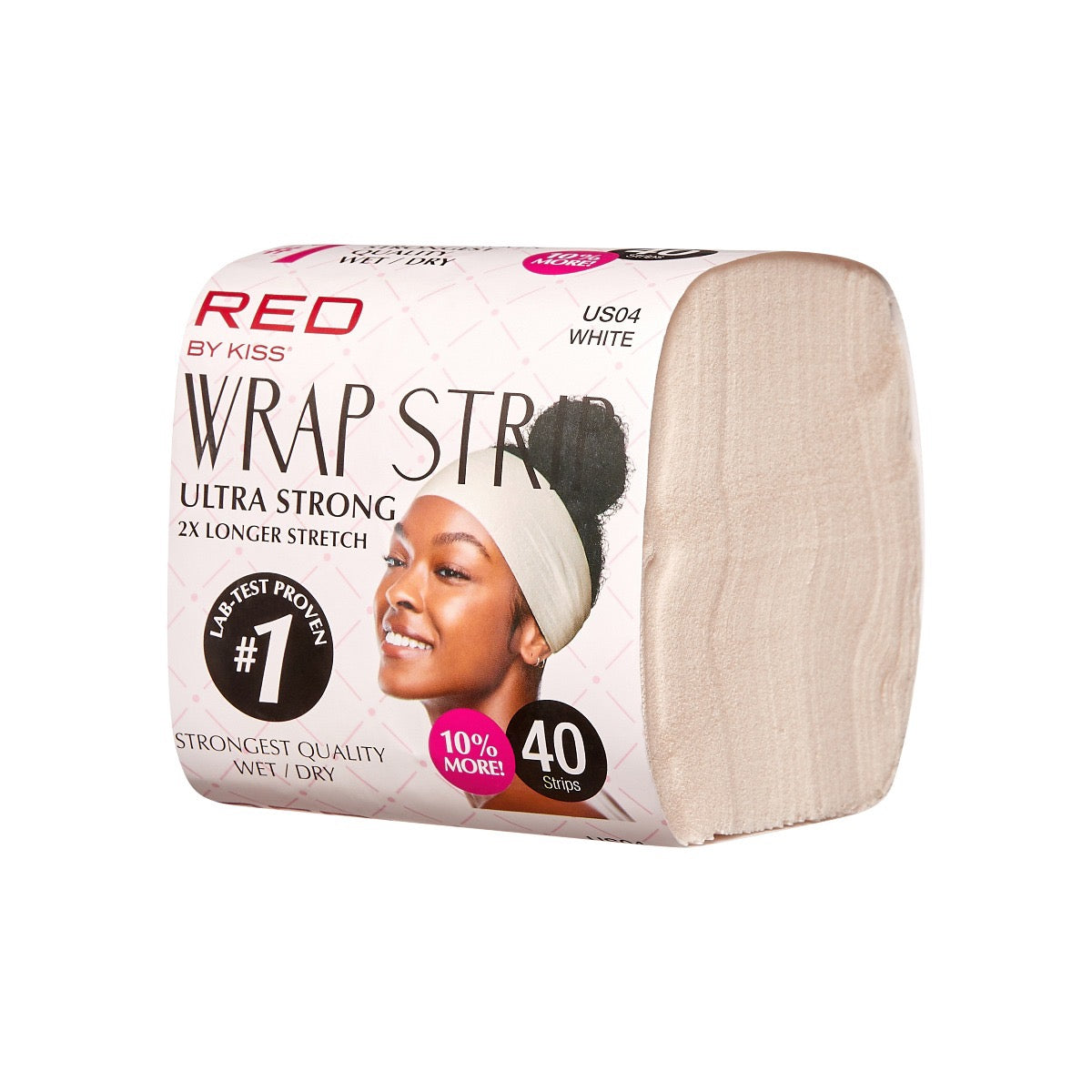 RED Wrap Strips White 3.5" Wide Single Pack
