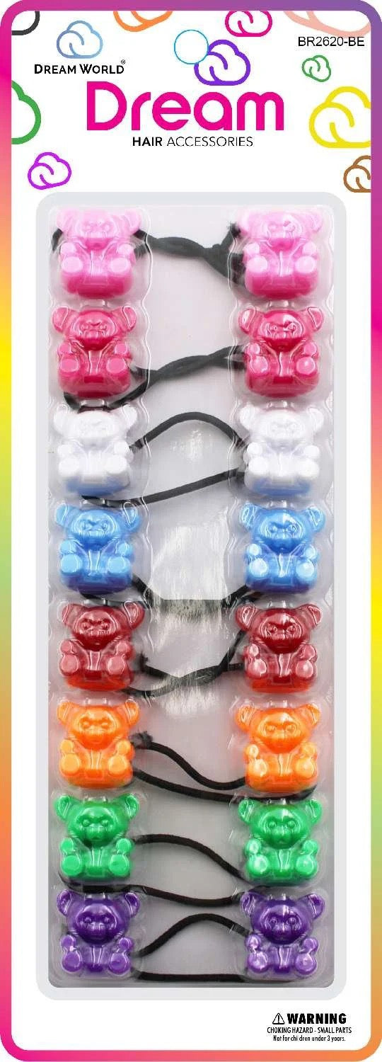DREAM P/T 20MM 8 PC BEAR ASSORTED