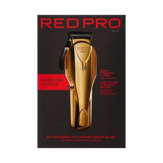 RED Pro Cordless Clipper Matte Gold