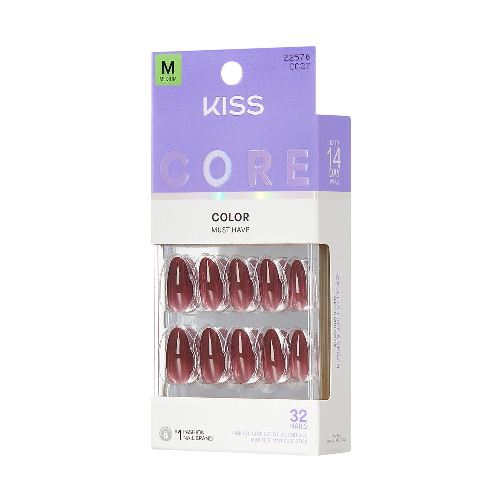 KISS Core Nails - Pinot Noir