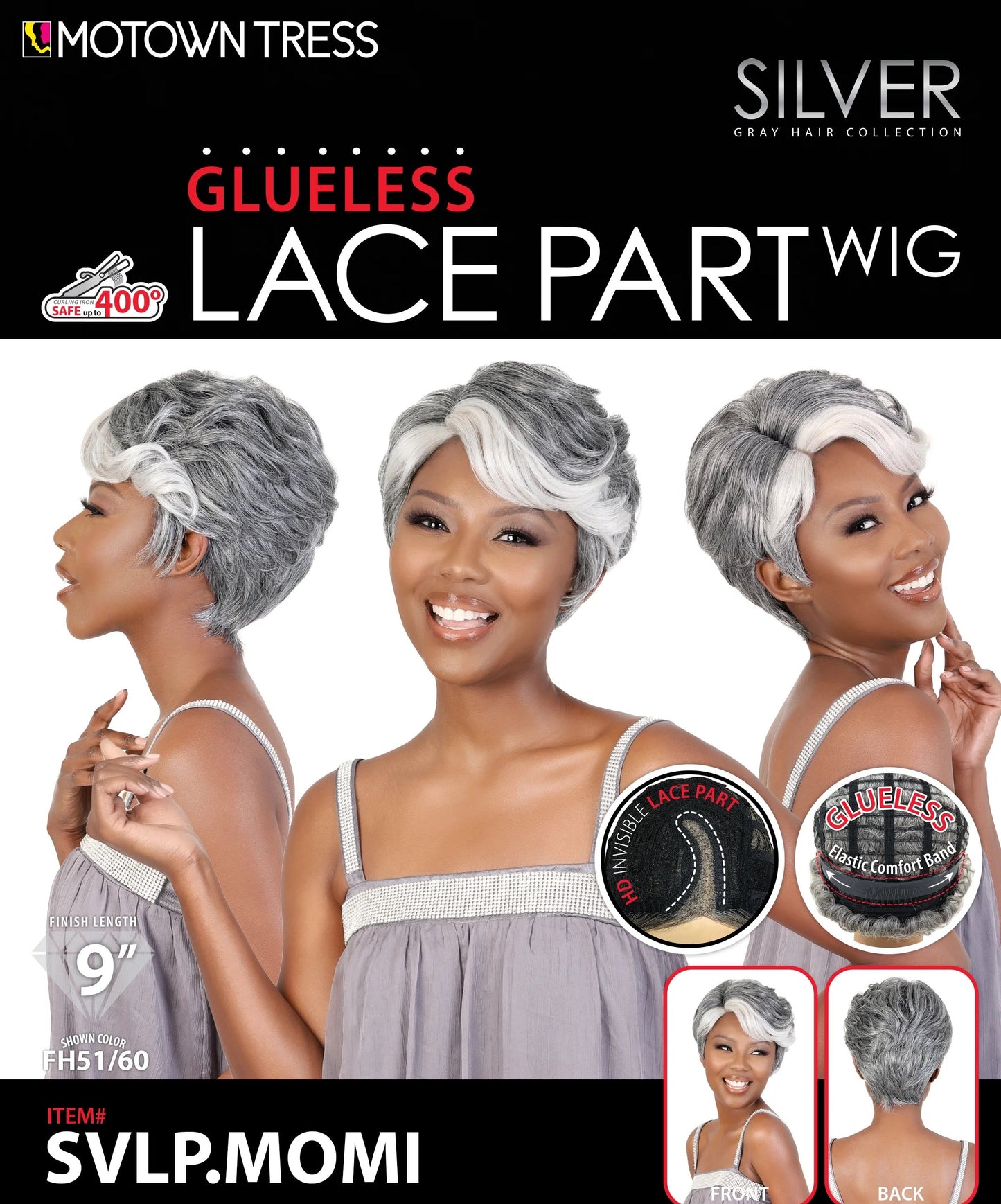 Motown Tress SVLP.MOMI Clueless Lace Part Wig