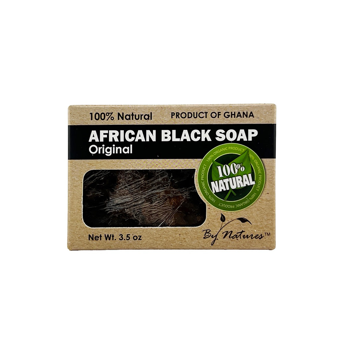 By Natures African Black Soap Original 3.5 oz