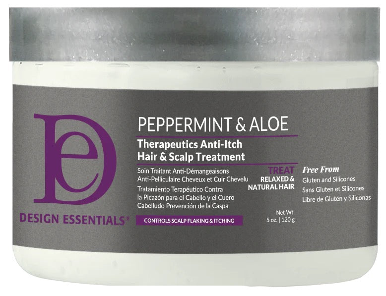 Design Essentials Peppermint & Aloe Soothing Scalp Care Treatment 5oz