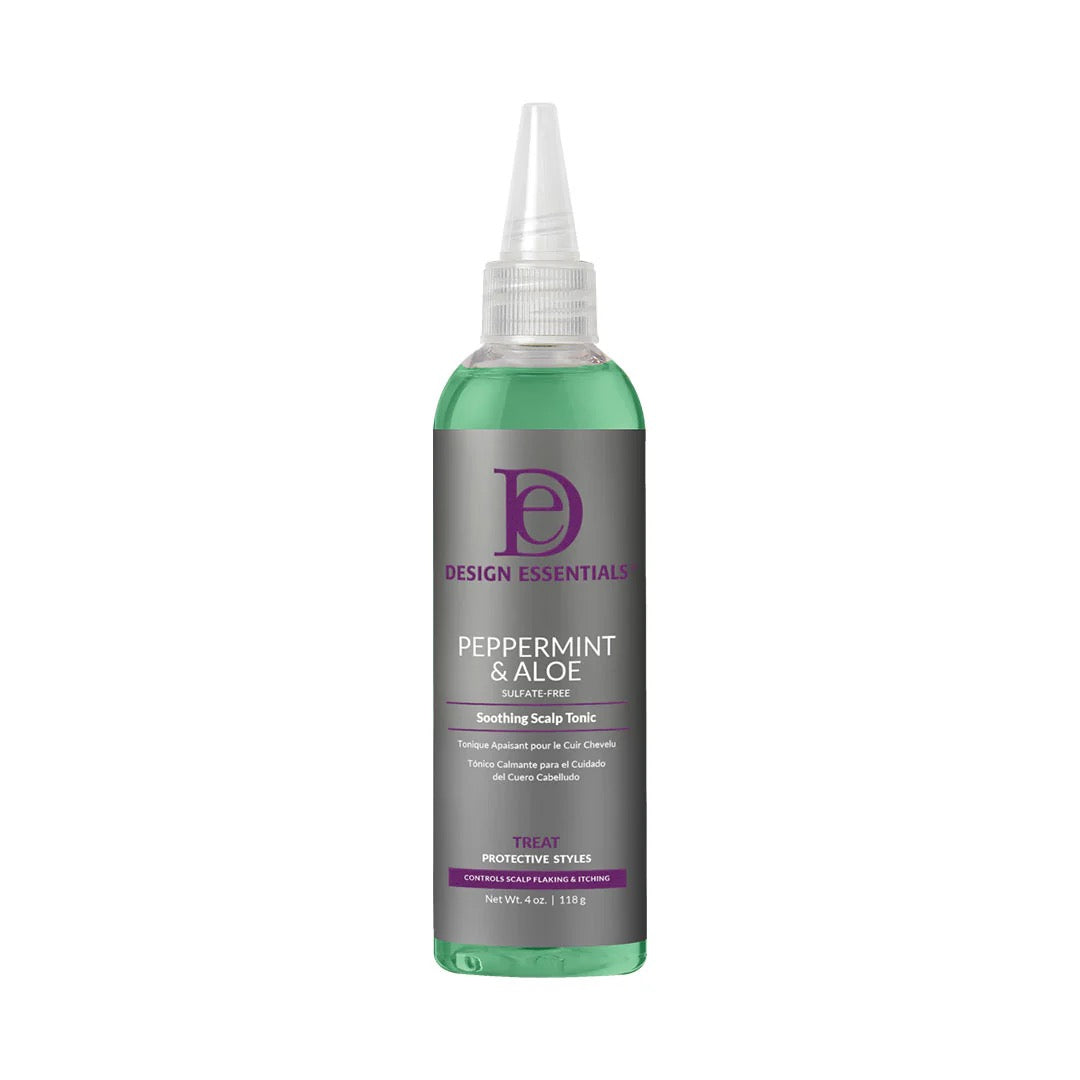 Design Essentials Peppermint & Aloe Soothing Scalp Tonic 4oz