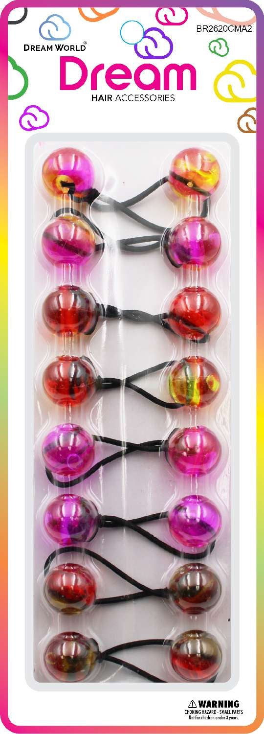 DREAM P/T 20MM 8PC MARBLE ASSORTED 2
