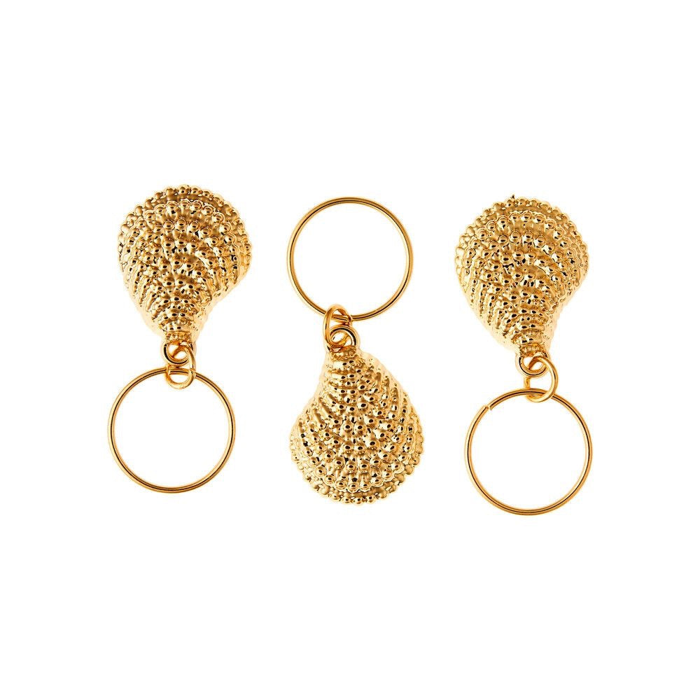 RED Braid Charm HZ90 Gold