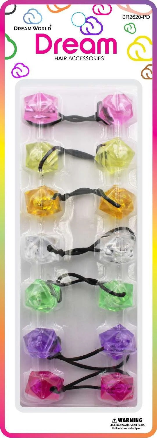 DREAM P/T 20MM 7 PC DIAMOND PASTEL ASSORTED