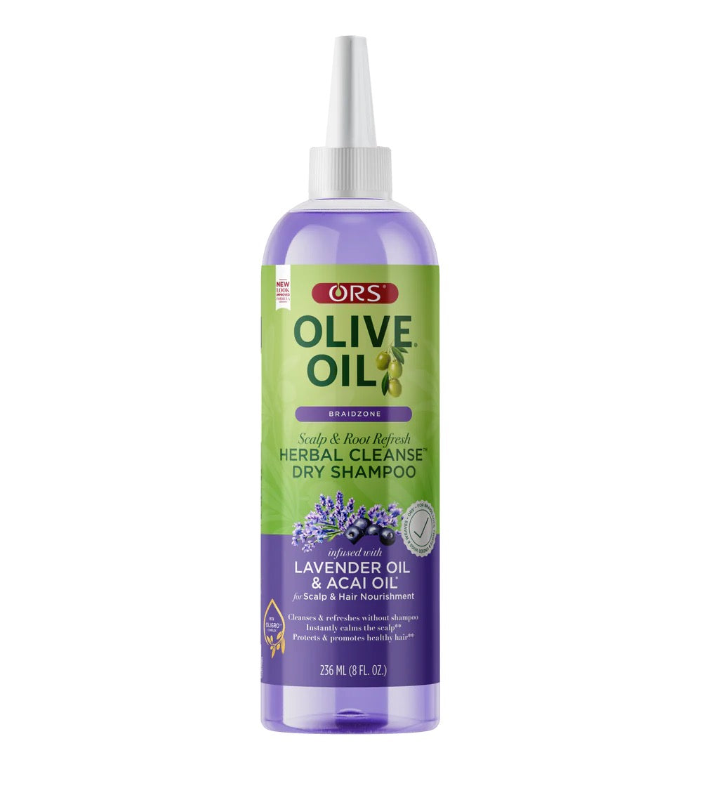 ORS Olive Oil Braid Zone Herbal Cleanse Dry Shampoo 8 oz