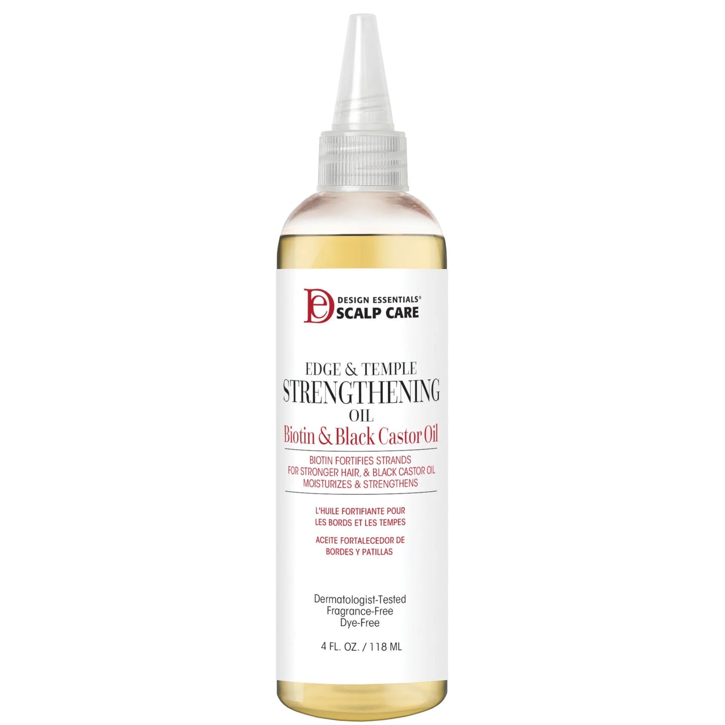 Design Essentials Scalp Care Edge & Temple Strengthening Oil 4oz