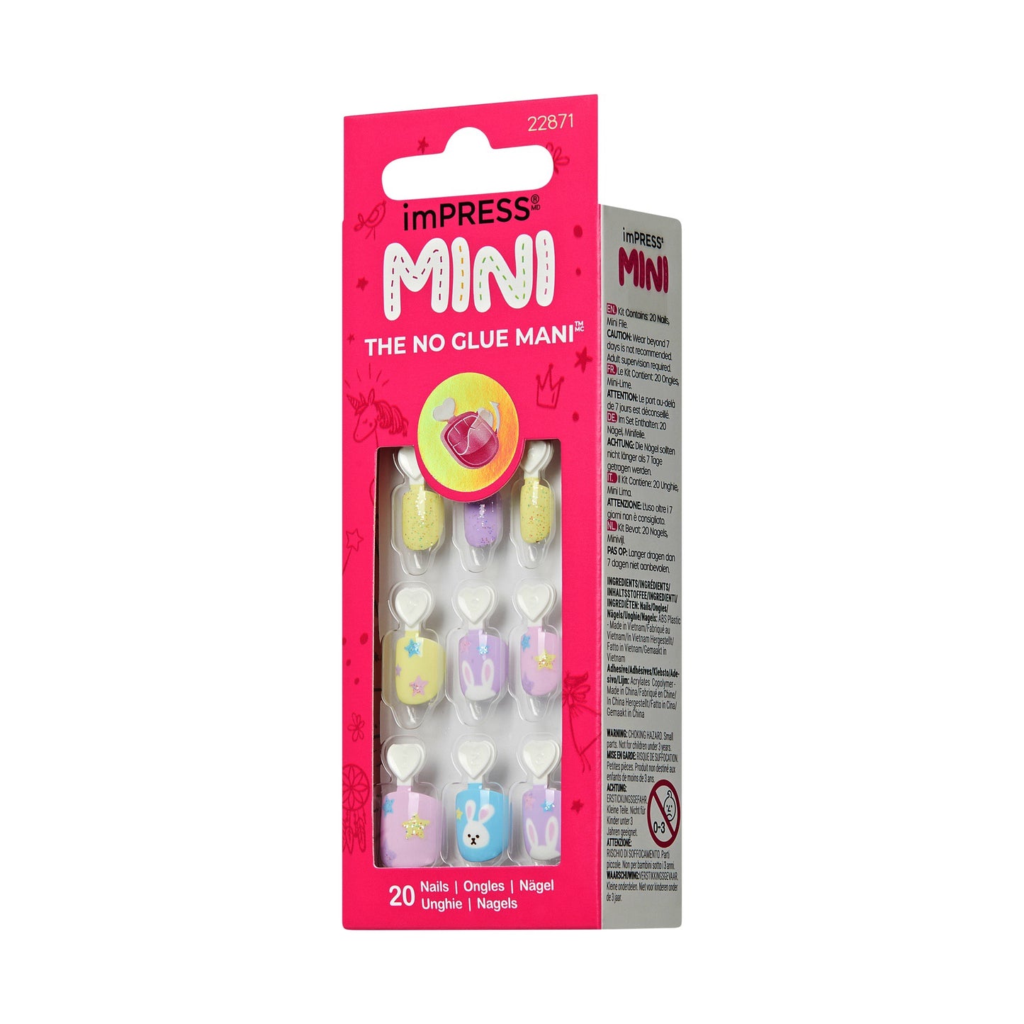 Kiss imPress Kids No Glue Mani Easter Charm