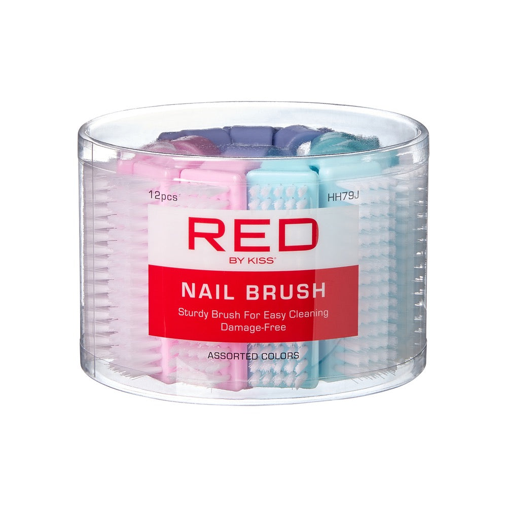 RED Nail Cleaning Brush (1 piece)