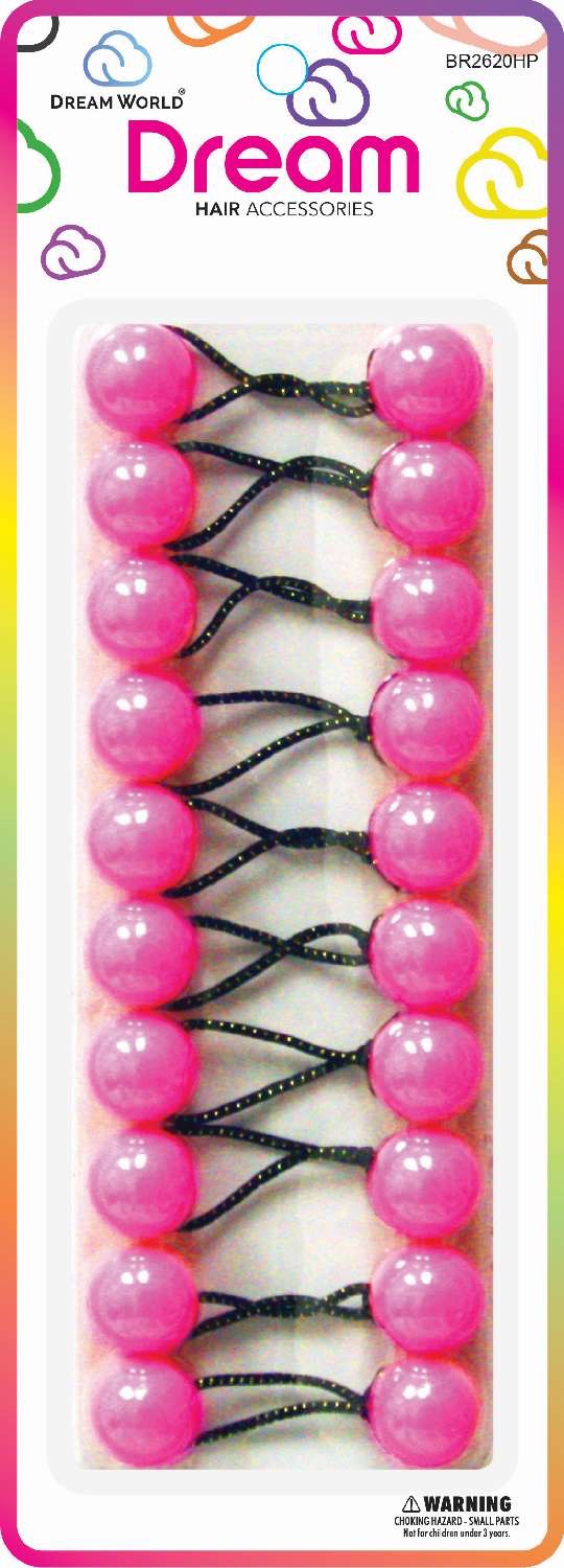 DREAM P/T 20MM 10PC HOT PINK