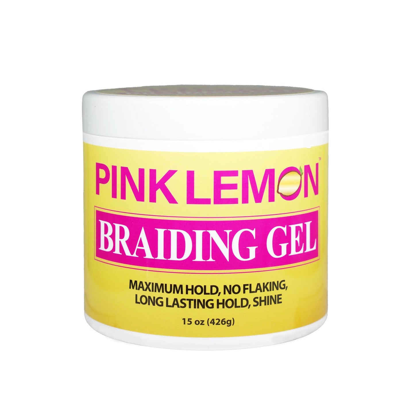 Pink Lemon Braiding Gel (Yellow)