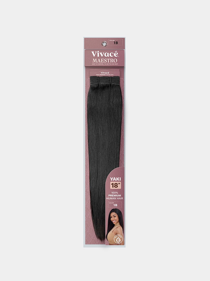 Vivace Maestro Bundle Yaki Straight 18"