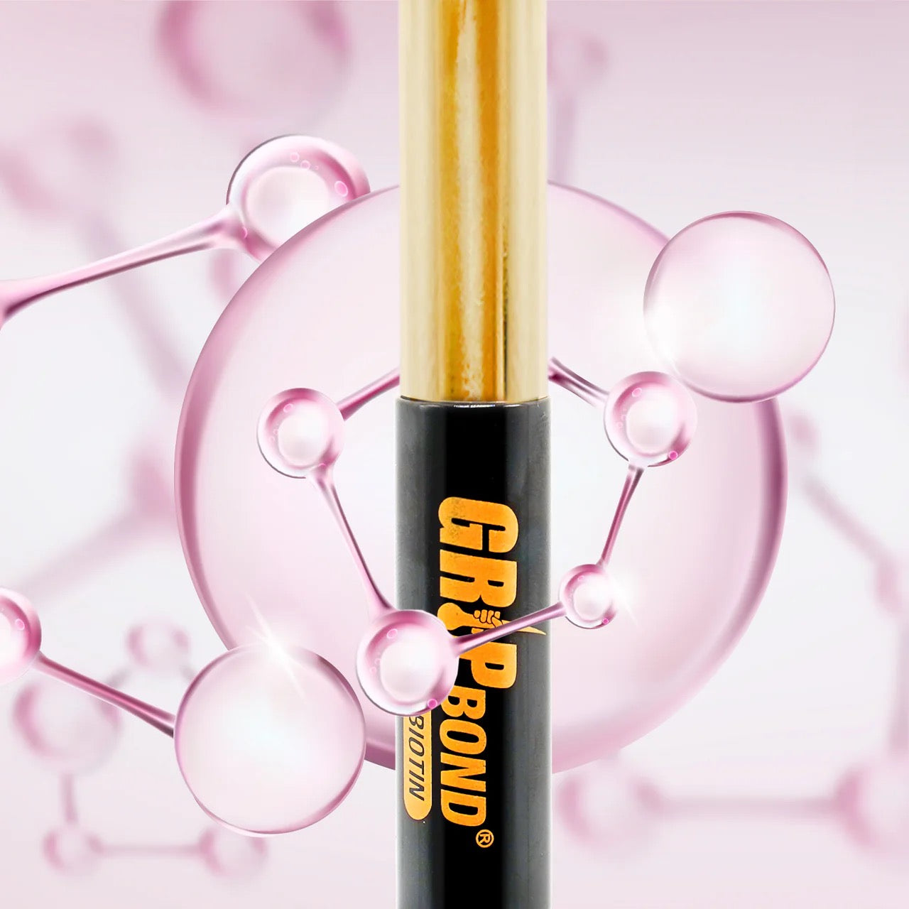 EBIN Grip Bond Eyelash Adhesive Peptide Brush Black