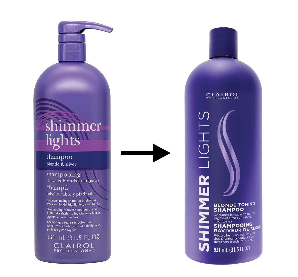 Shimmer Lights Blonde Toning Shampoo 16oz