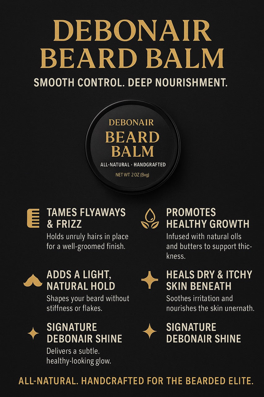 Debonair Beard Balm - Shave and a Haircut 4 oz