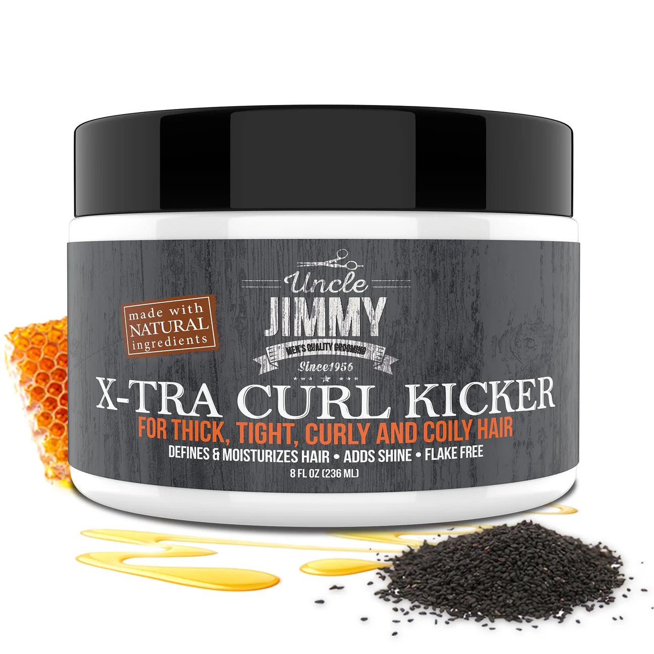 Uncle Jimmy X-Tra Curl Kicker Styling Cream 8 oz