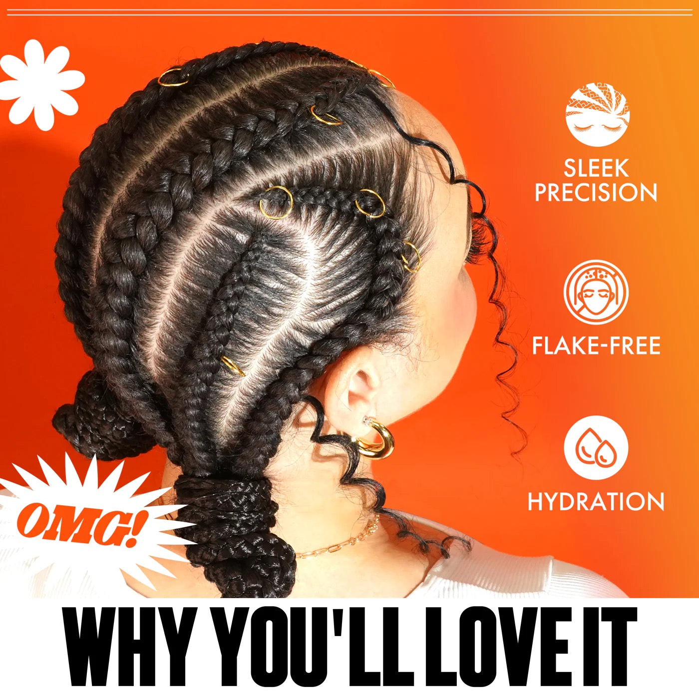 All Day Got Hold Braiding Gel Extreme Hold 5 oz