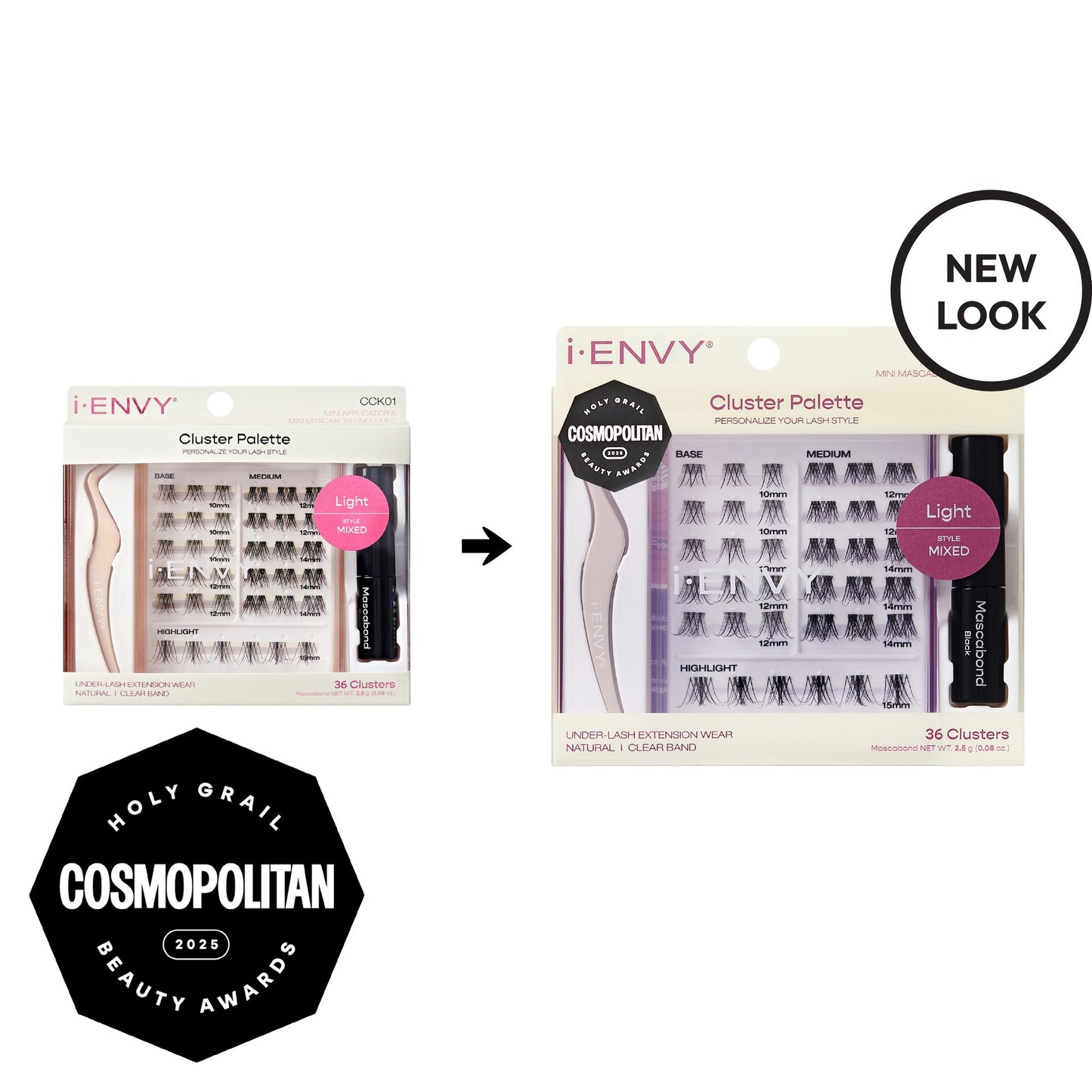 I Envy Lash Cluster Palette Kit- Light