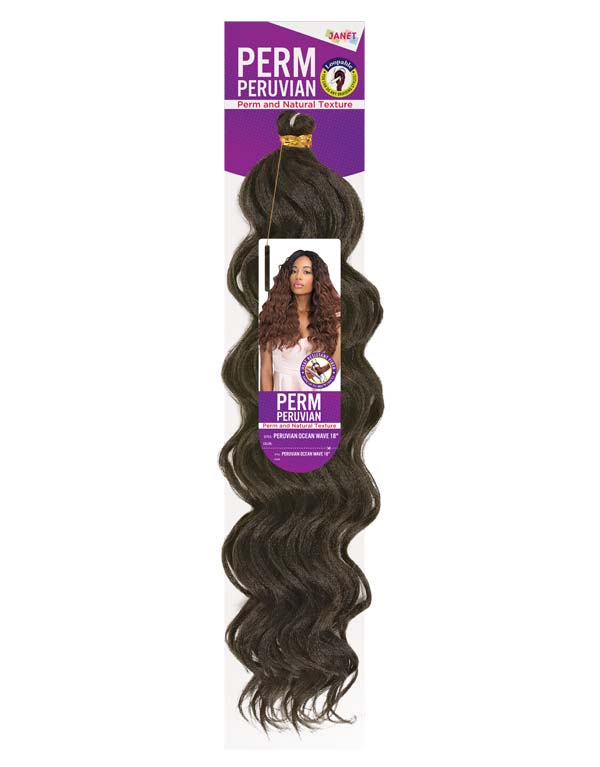 Janet Peruvian Ocean Wave Braid 18"