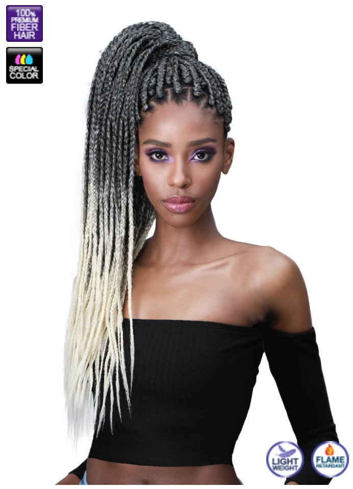 Bobbi Boss Jumbo Braid Feathertip 3X