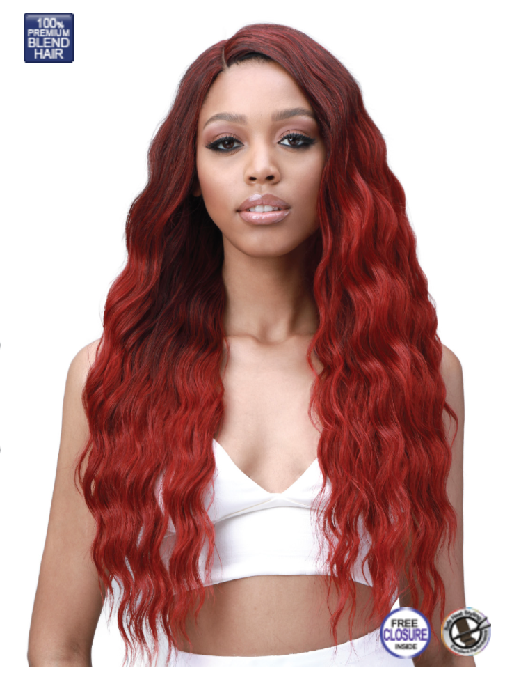 Miss Origin Natural Bundle Beach Curl 3pc Weaving