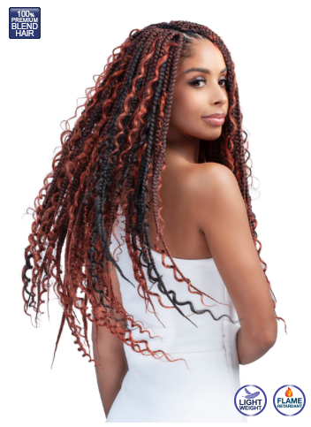 Bobbi Boss Infusion Deep Curl Boho Box Braid 24"