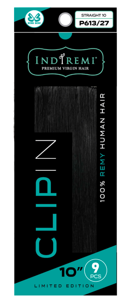 Bobbi Boss Indi Remi Clip In 9pcs - Straight 10"