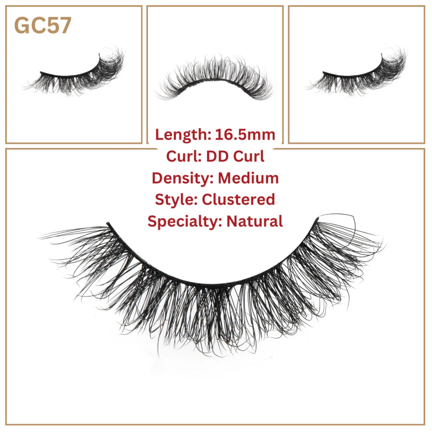 Miss Girly Curl Lashes GC57