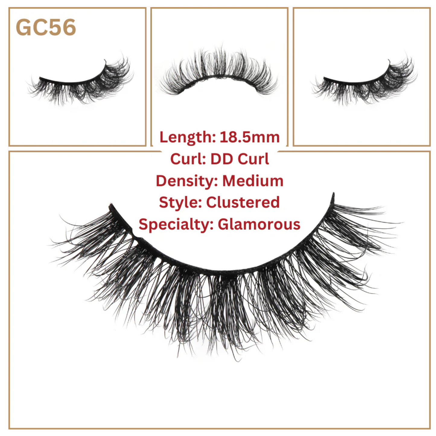 Miss Girly Curl Lashes GC56