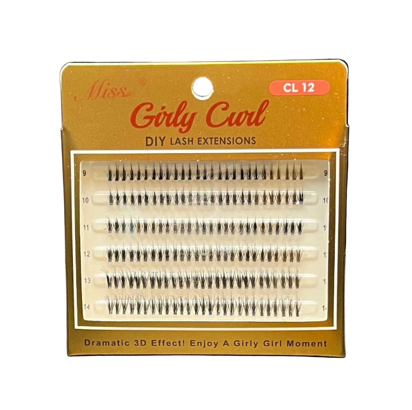 Miss Girly Curl DIY Lash Extensions CL12