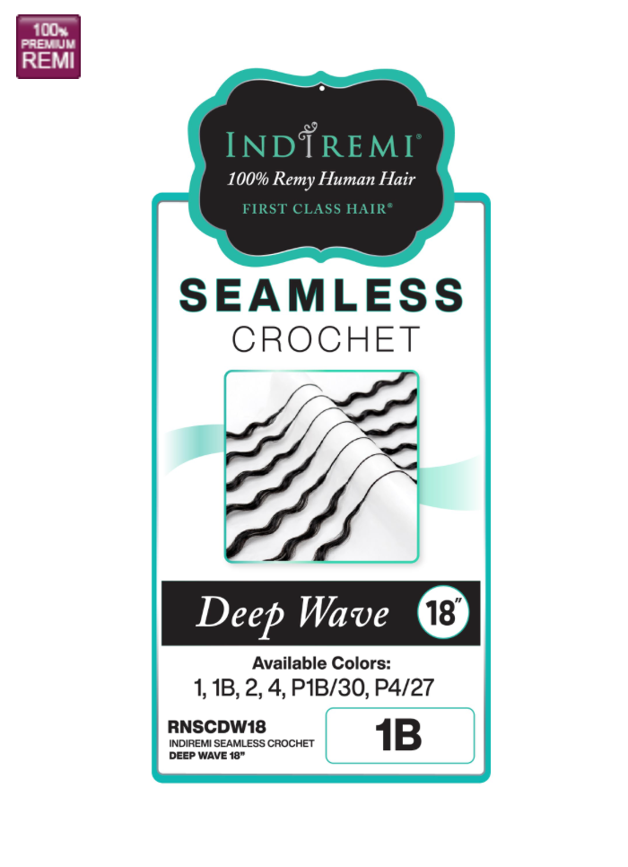 Bobbi Boss Indiremi Seamless Crochet Deep Wave 18"