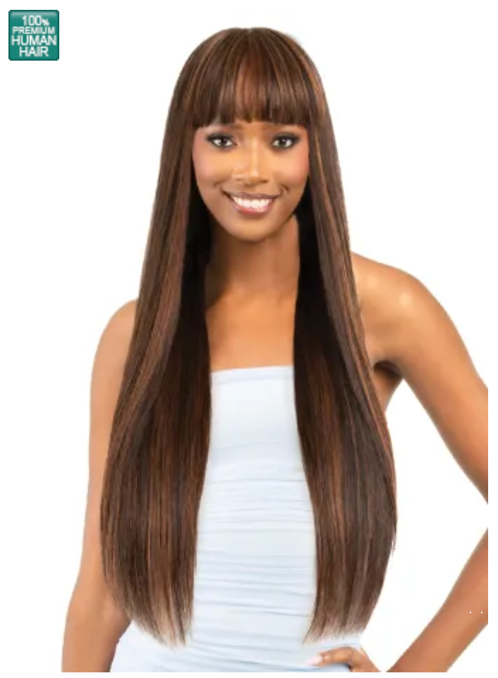 Bobbi Boss MH109 Boss Wig Straight 26" Human Hair