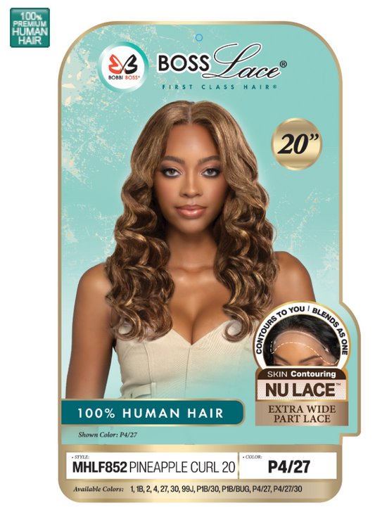 Bobbi Boss MHLF852 Pineapple Curl 20" Lace Wig