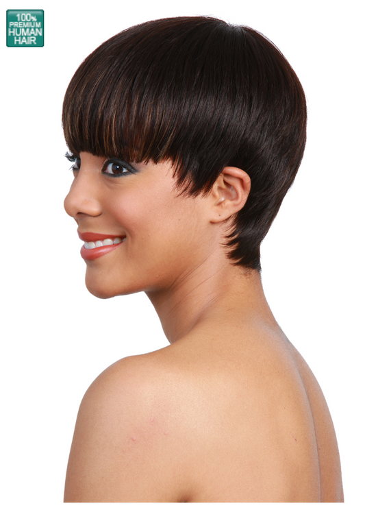 Bobbi Boss MH1212 Cutie Human Hair Wig