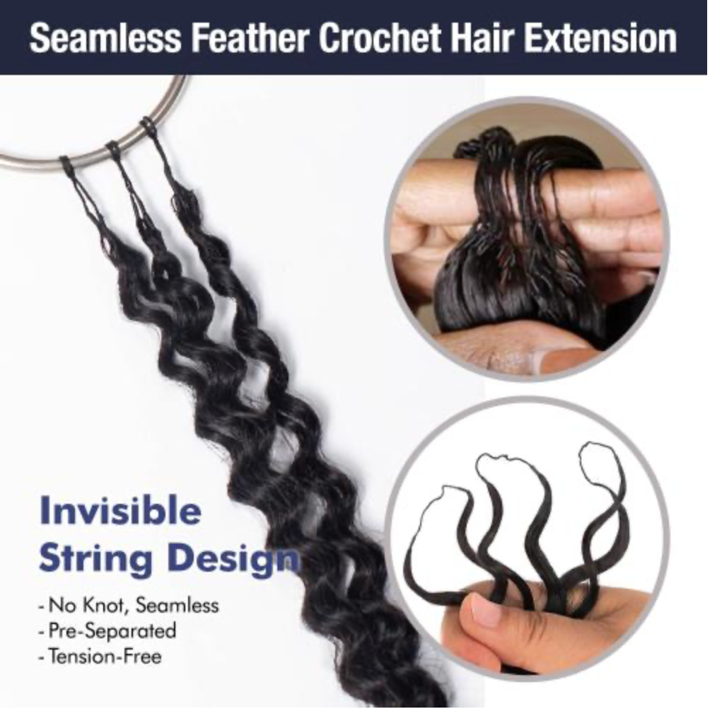 Janet Feather Crochet Encore Lavie Water Wave 18"