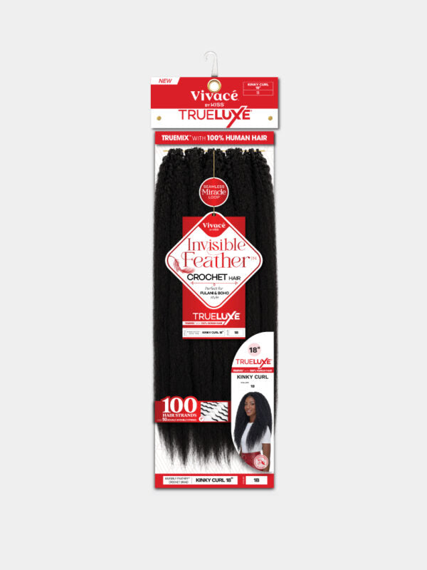 Vivace TRUELUX Invisible Feather Kinky Curl 18"